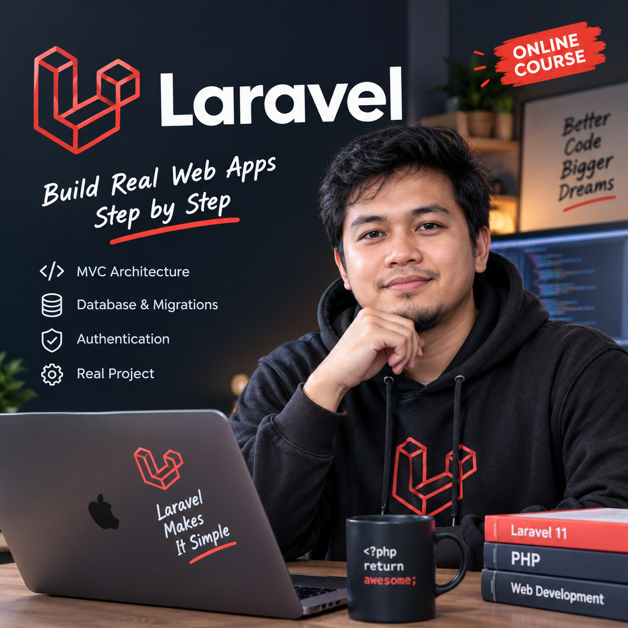 Pengenalan Kepada Laravel - Dari Pemula Hingga Pro Langkah Demi Langkah